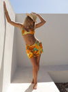 Tropique Tangerine Over Swim Skirt