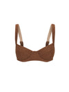 Latte Tie Back Bra