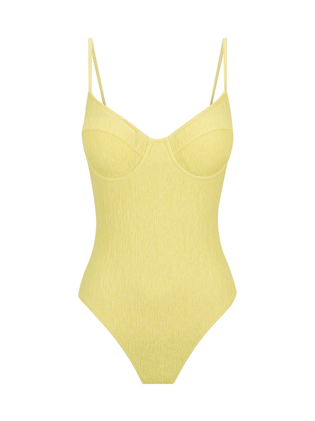 Lemon Underwire Onepiece