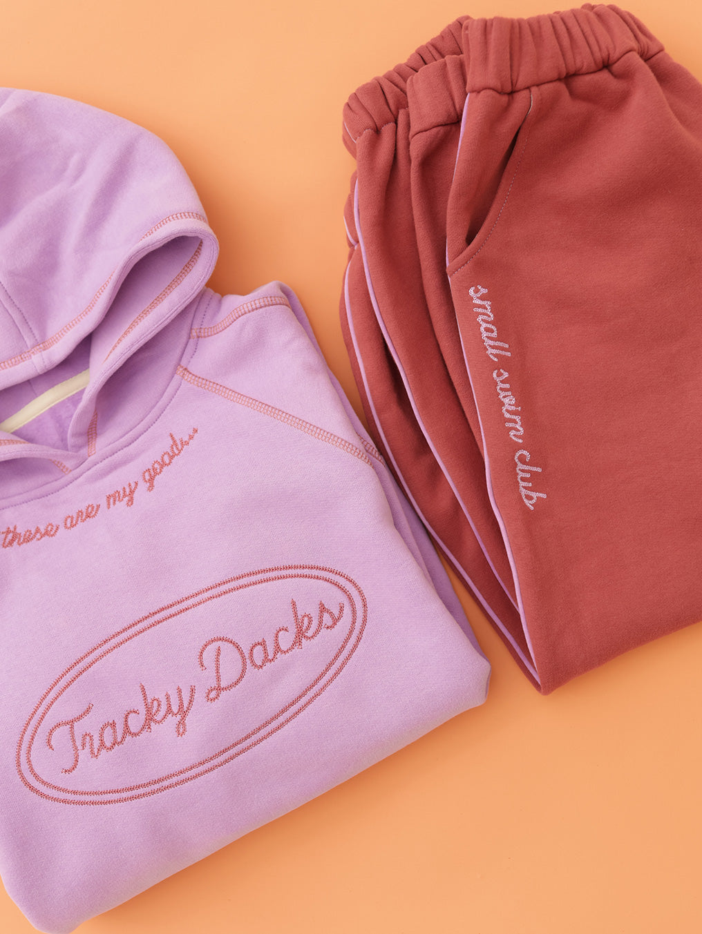Good Tracky Dacks Dusty Red