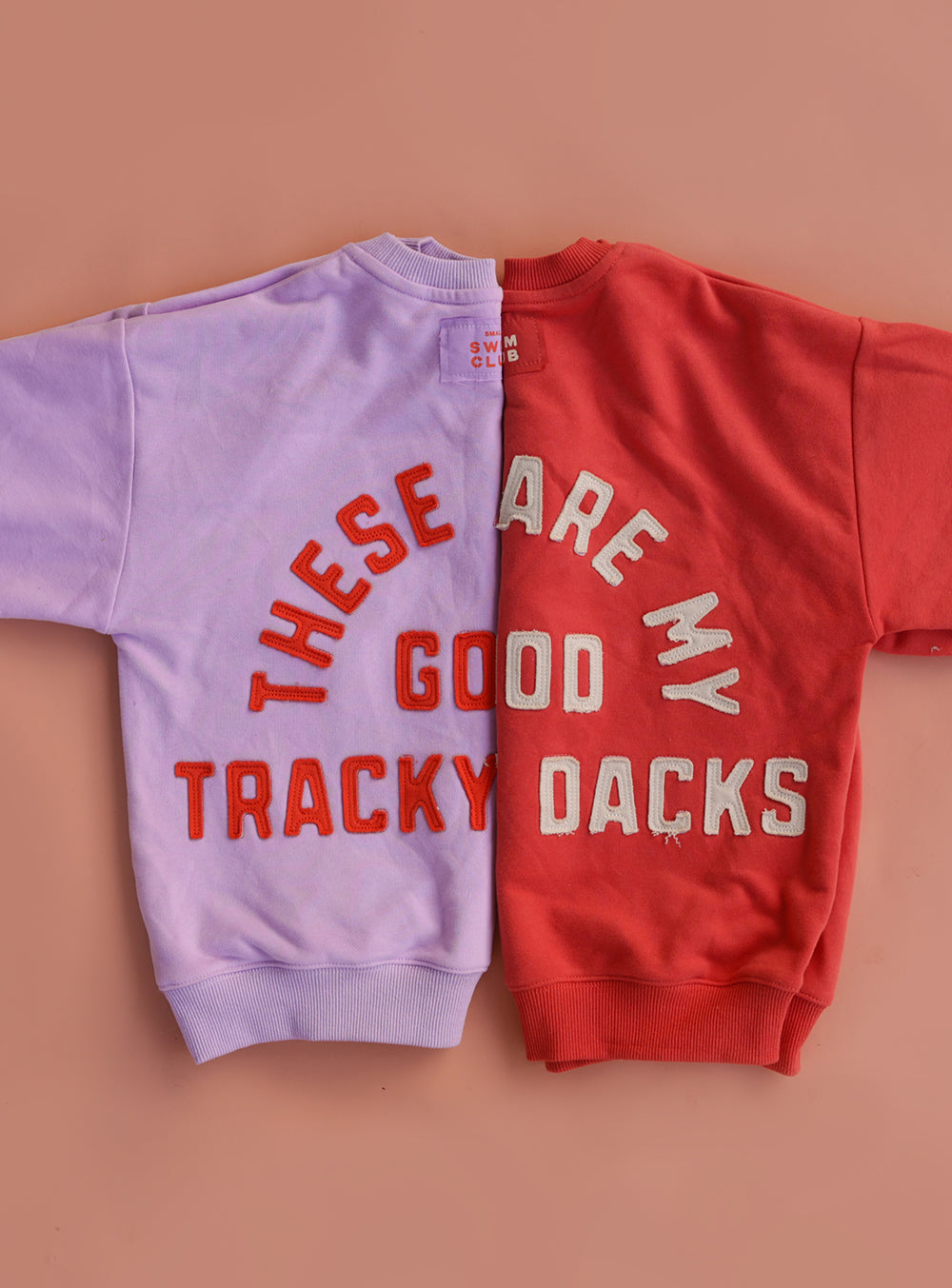 Good Tracky Pullover Lavender Red