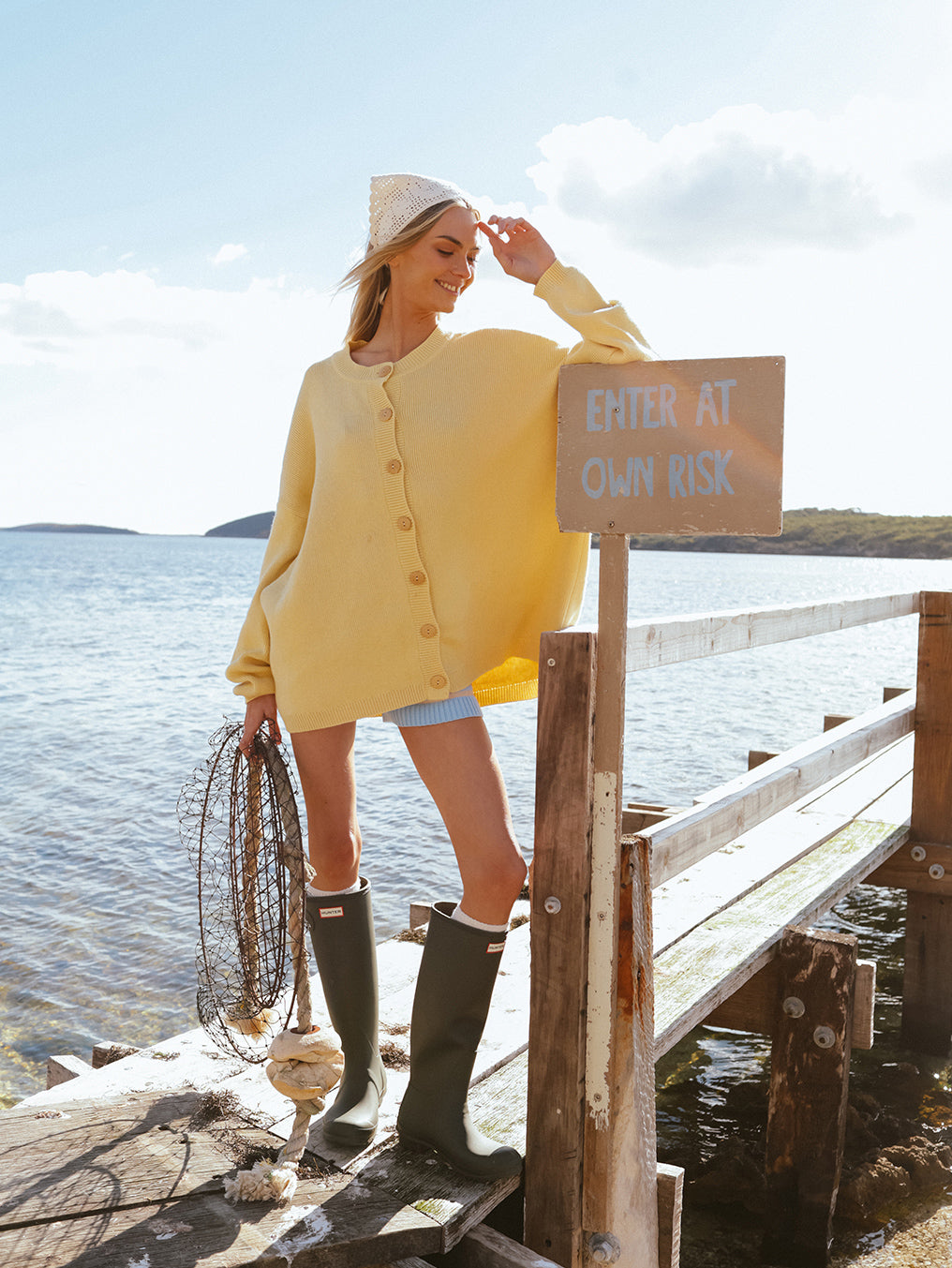 Sandy Marle Oversized Cardi