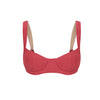 Sangria Tie Back Bra