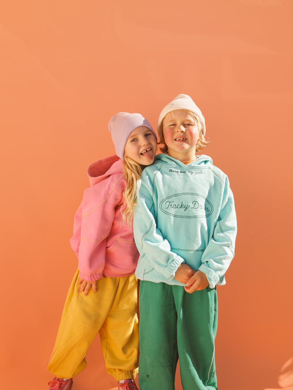 Good Tracky Dacks Aqua Hoodie